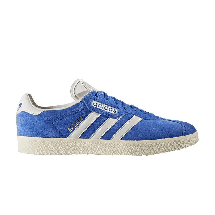adidas gazelle super white blue