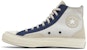 Converse Chuck 70 Court High 'Pale Putty Midnight Navy' Lelaki & Wanita 171686C