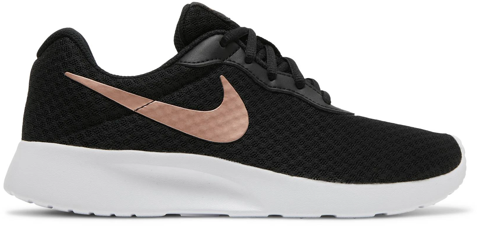 Women Nike Tanjun Black Metallic Red Bronze DJ6257 001 DJ6257