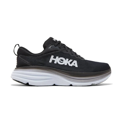 HOKA Bondi 8 2E Wide 'Black White'