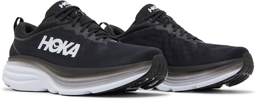 HOKA Bondi 8 2E 寬楦‘黑白’ 1127953-BWHT Cheap HOKA Bondi 8 2E 寬楦‘黑白’ 1127953-BWHT