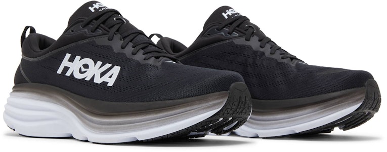 HOKA Bondi 8 2E宽版 "黑白" 1127953-BWHT Cheap HOKA Bondi 8 2E宽版 "黑白" 1127953-BWHT