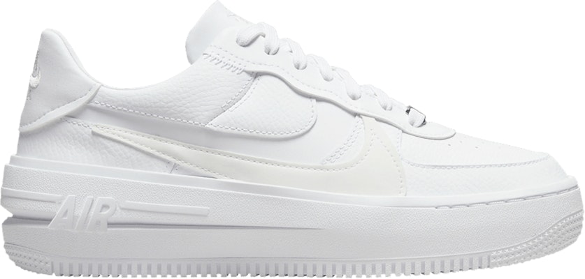 Women Nike Air Force 1 PLT.AF.ORM Triple White DJ9946 100