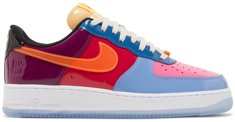 Nike air force 1 multicolor swoosh Clearance