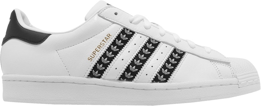 Adidas superstar top snake stripe