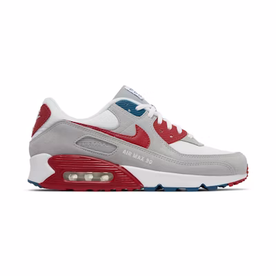 Nike Air Max 90 'Athletic Club White Red Blue'