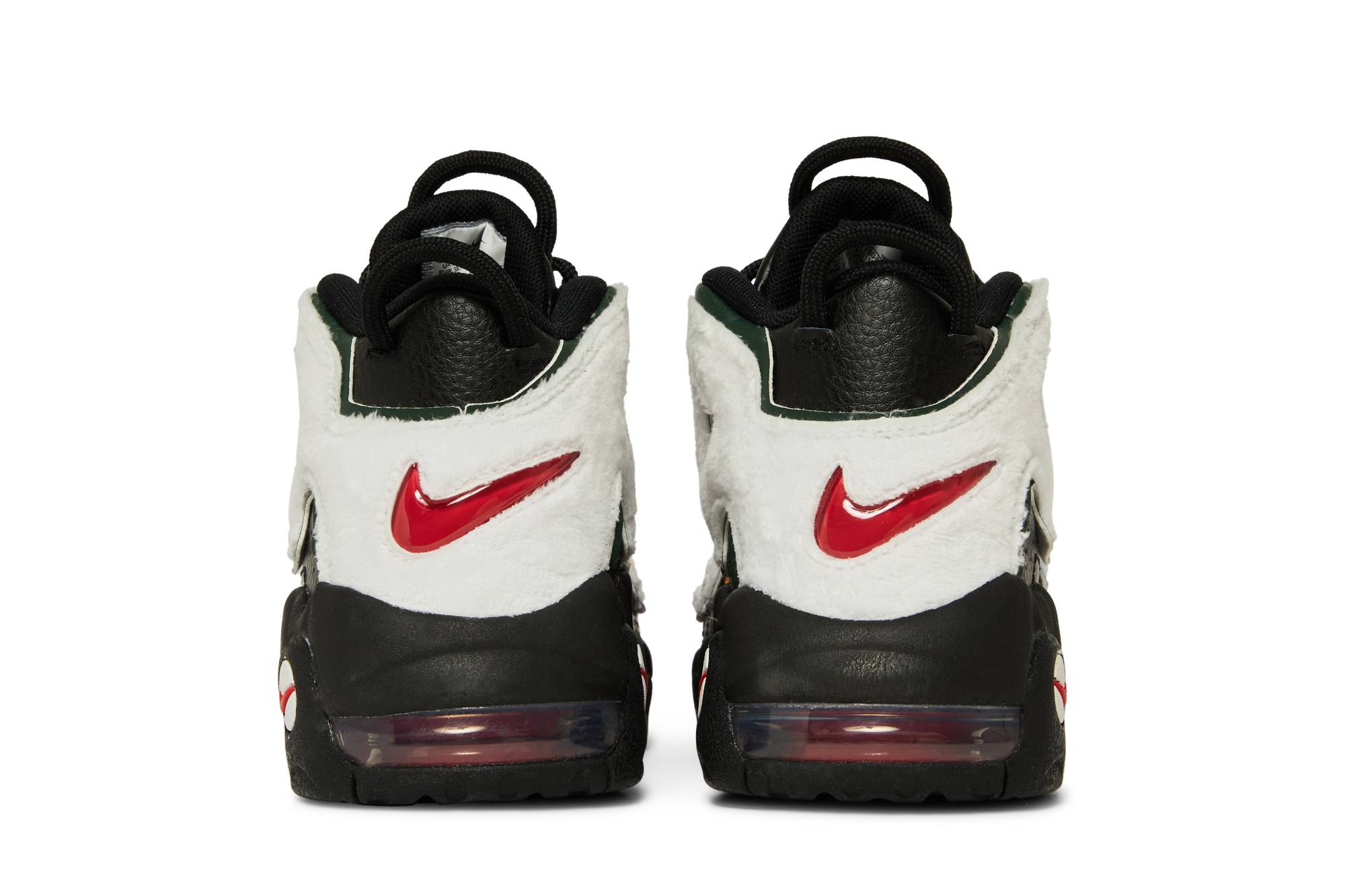 Details for (Sekolah Dasar) Nike Air More Uptempo 'Hitam Putih Fleece' DQ7780-001