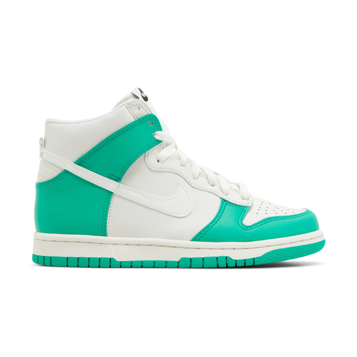 Buy (Grade School) Nike Dunk High 'Grey White Green' DB2179-002 - Novelship