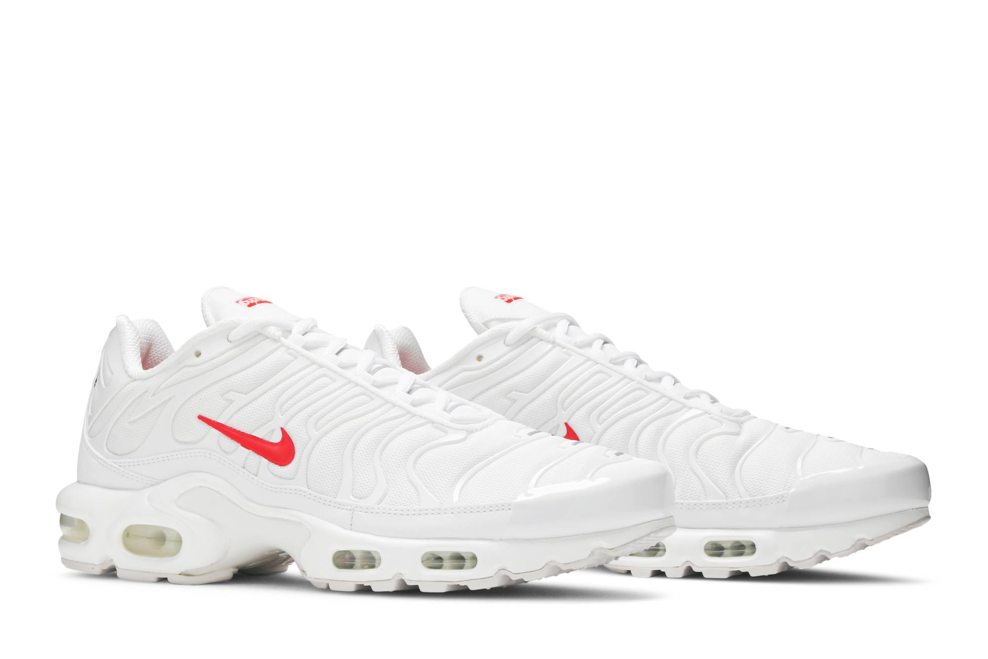 supreme white air max plus