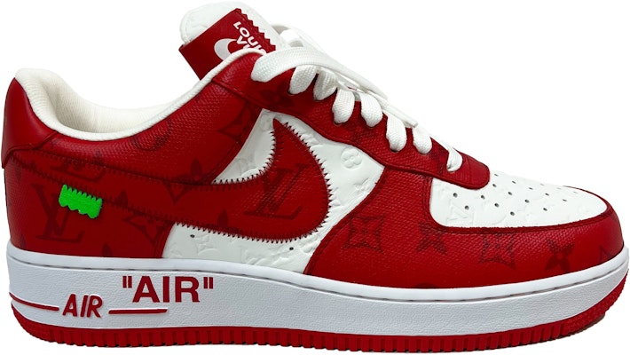 nike x louis vuitton air force 1 low sneakers