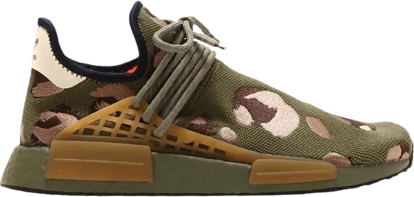 adidas HU NMD 'Olive/Orange' - HQ9148 - Novelship