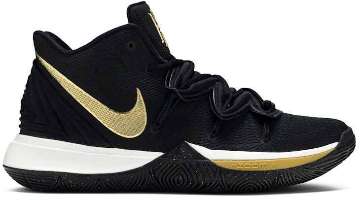 Nike Kyrie 5 Black Metallic Gold AO2918 007 AO2918 007 Novelship