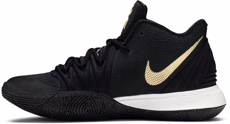 耐吉 Kyrie 5 '黑色金屬金' AO2918-007 Lookbook 耐吉 Kyrie 5 '黑色金屬金' AO2918-007