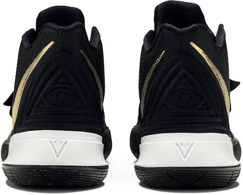 Gold and black kyrie 2025 5
