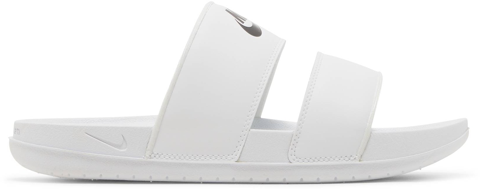 All white 2025 slides womens