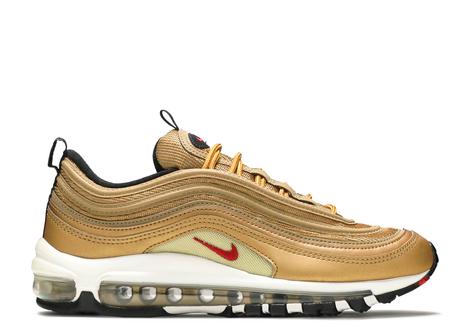 Nike Air Max 97 Og Qs Metallic Gold Nike Air Max 97 OG QS 'Metallic Gold' (GS) - 918890-700 - Novelship