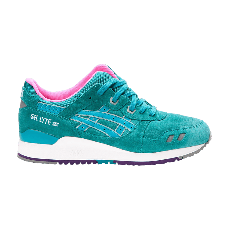 asics gel lyte iii tropical green