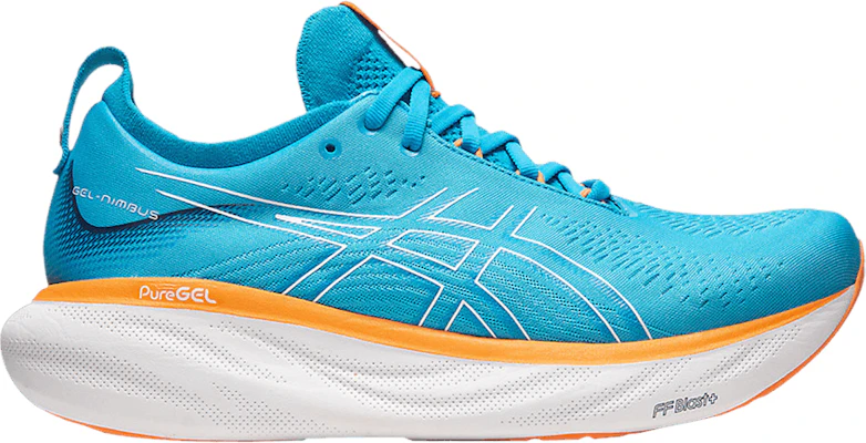 ASICS Gel Nimbus 25 Wide Island Blue Sun Peach 1011B625 400