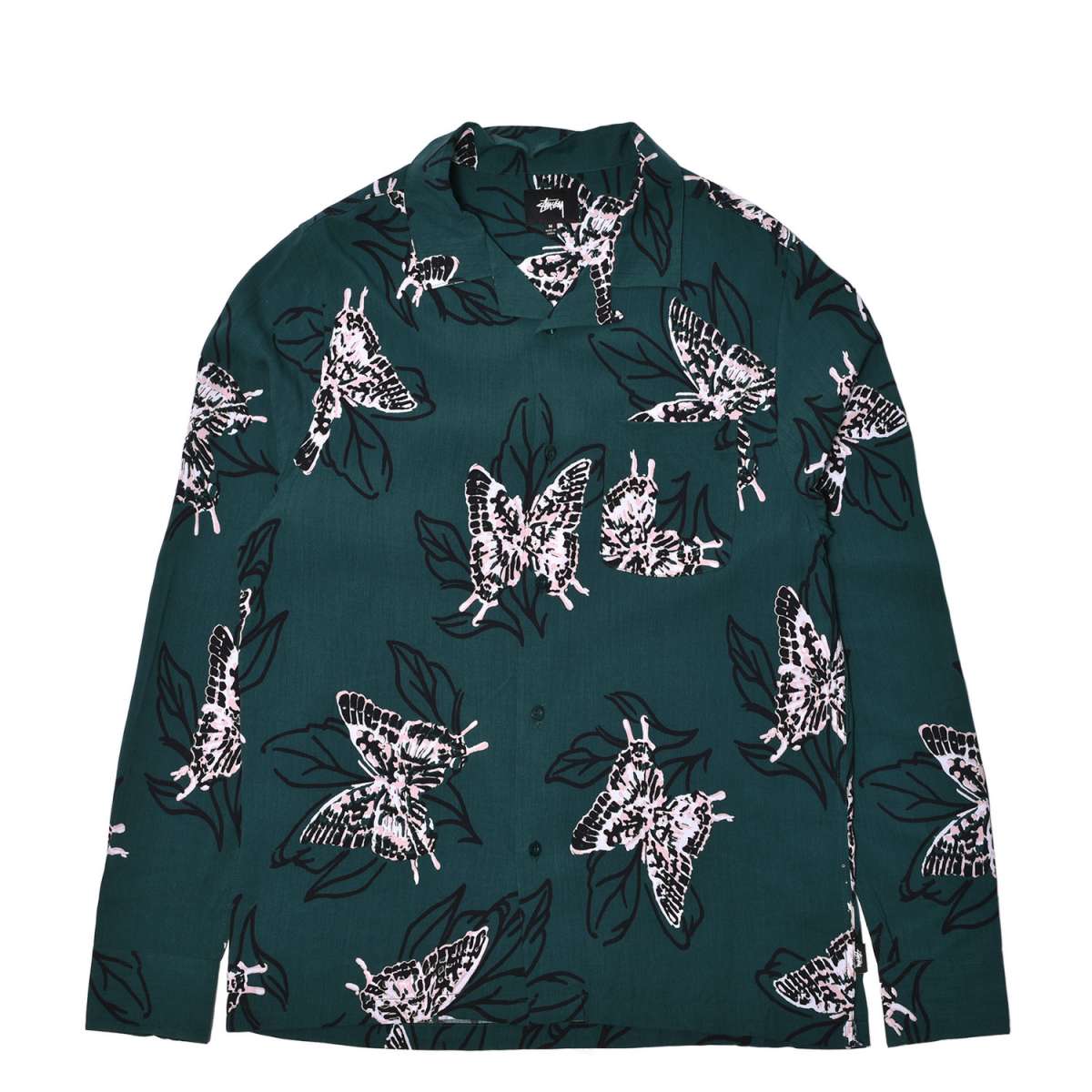 Buy ステューシー 長袖バタフライシャツ（パイン）
