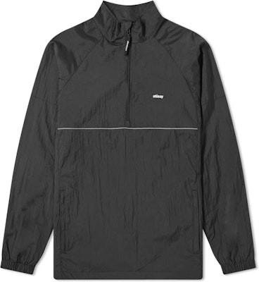 Stüssy Sport Pullover Jacket Black Buy Stüssy Sport Pullover Jacket Black