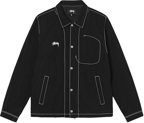 Stüssy Nylon Folsom Jacket 'Black' Buy Stüssy Nylon Folsom Jacket 'Black'