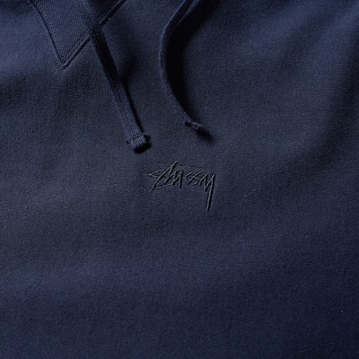 Hoodie Stüssy Stock Terry Biru Tua Order Hoodie Stüssy Stock Terry Biru Tua