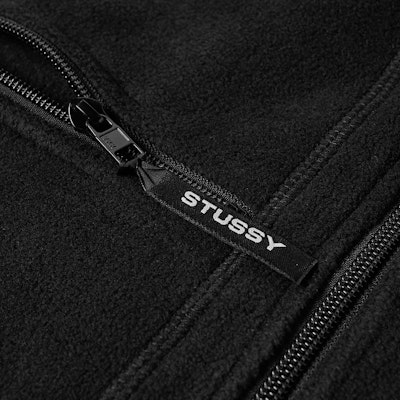 Stüssy Polar Fleece Mock Neck Black Order Stüssy Polar Fleece Mock Neck Black