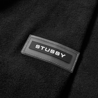 Stüssy Polar Fleece Mock Neck Black Lookbook Stüssy Polar Fleece Mock Neck Black