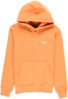 Stüssy Stock Logo Hood Orange Stüssy Stock Logo Hood Orange