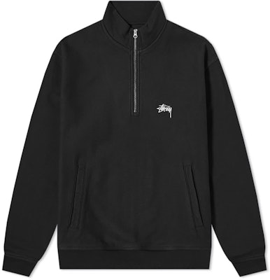 Stüssy Stock Logo Mock Black Buy Stüssy Stock Logo Mock Black