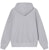 Stüssy Contrast Stitch Label Hood Grey Heather