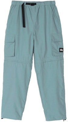 Stüssy Zip Off Cargo Pant Teal Order Stüssy Zip Off Cargo Pant Teal