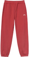Stüssy Stock Logo Pant Red Stüssy Stock Logo Pant Red