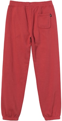 Stüssy Stock Logo Pant Red Order Stüssy Stock Logo Pant Red