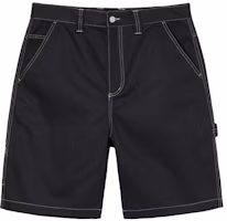 Stüssy Poly Cotton Work Short Black Stüssy Poly Cotton Work Short Black