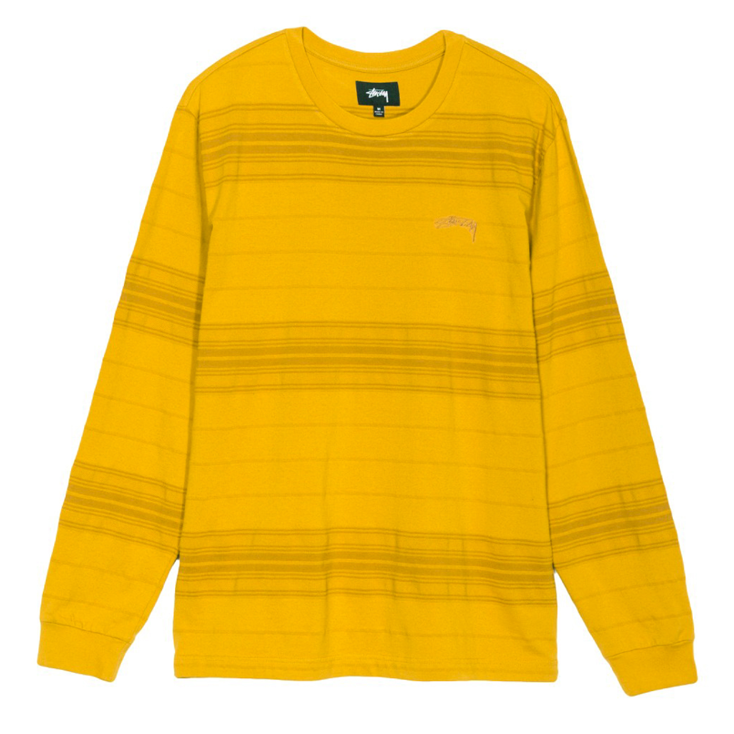 Buy Stüssy 特拉维斯长袖圆领衫 '金色'