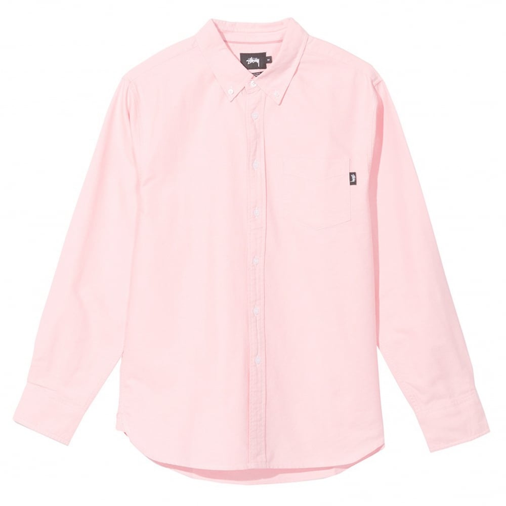 Stüssy Frank Oxford Shirt Pink