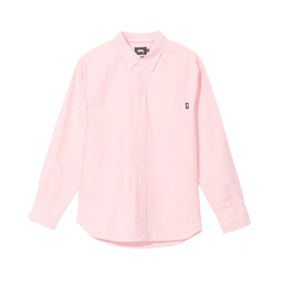 Stüssy Frank Oxford Shirt Pink