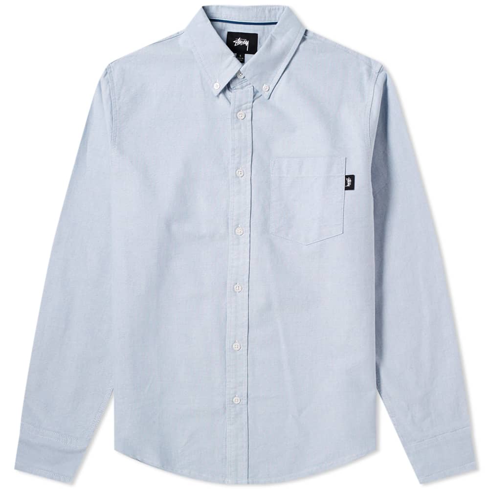 Stüssy Frank Oxford Shirt Blue