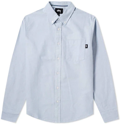 Kemeja Stüssy Frank Oxford Biru Buy Kemeja Stüssy Frank Oxford Biru