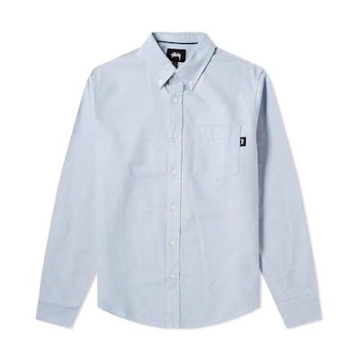 Stüssy Frank Oxford Shirt Blue