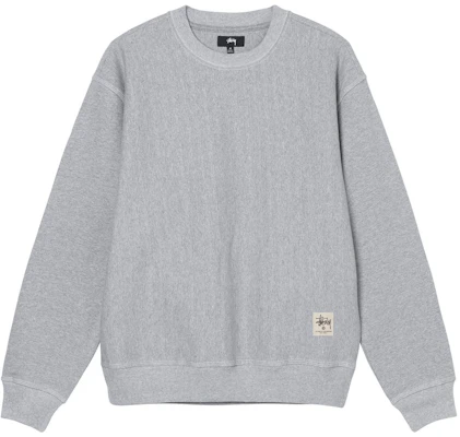 Stüssy Sudadera Gris Heather con Costuras en Contraste. Buy Stüssy Sudadera Gris Heather con Costuras en Contraste.