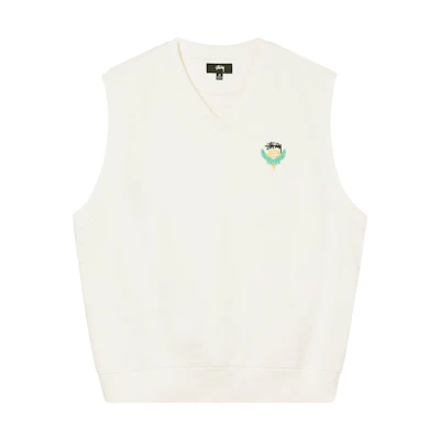 Stüssy Fleece Vest Bone