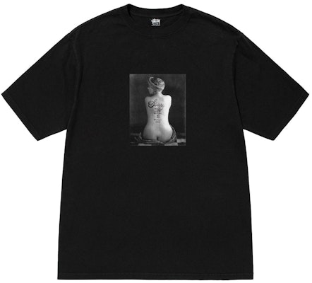 Stüssy Le Violon Pig. Dyed Tee Black Buy Stüssy Le Violon Pig. Dyed Tee Black