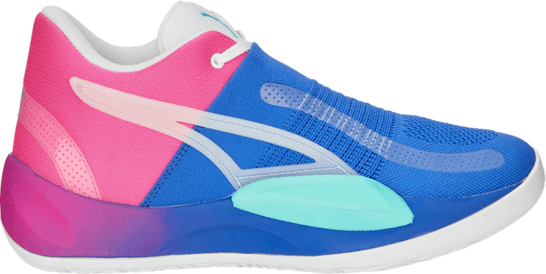 Puma shoes 2025 pink and white