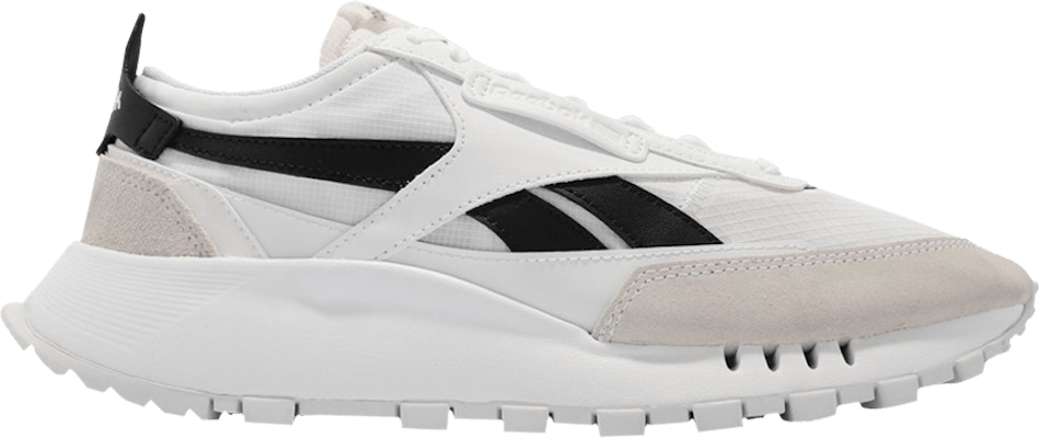 Reebok classic leather white best sale black