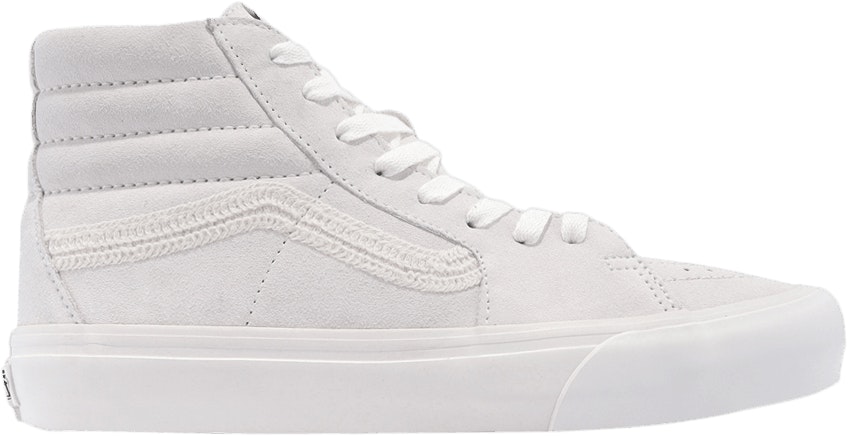 All white hot sale high vans