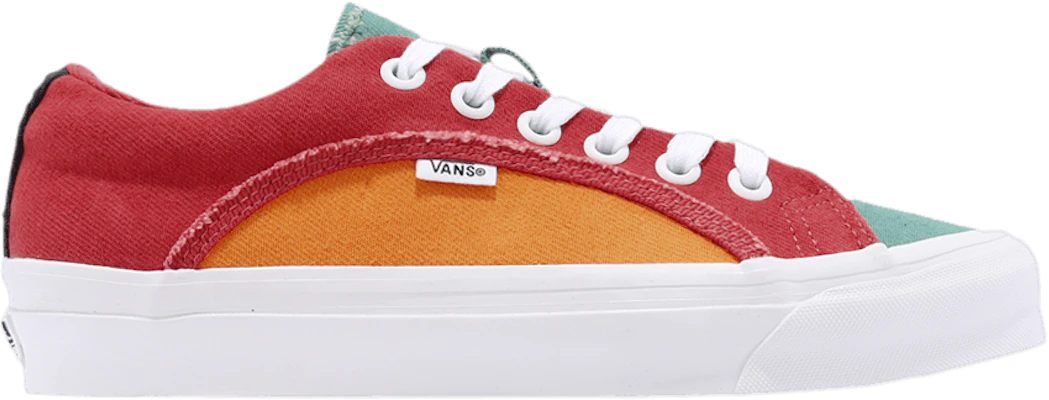 Red green yellow sneakers on sale