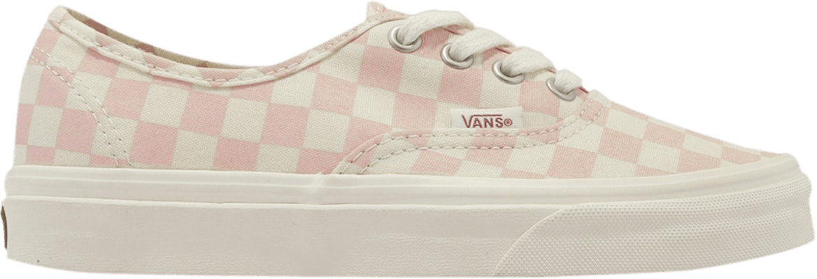 Checkerboard vans authentic sales pink