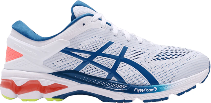 Asics gel 2025 kayano 26 white